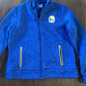 Women’s size medium warriors zip up jacket.